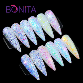 Decoración Diamante Brillante para Uñas BONITA -Polvos decoradores