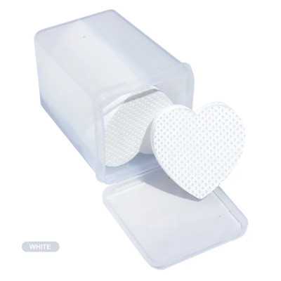 Nail Wipes en Forma de Corazón - 200 Toallitas Limpiadoras para Manicura