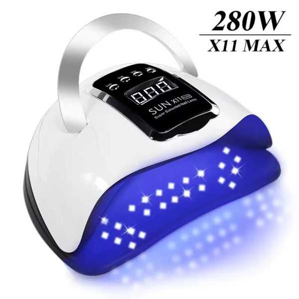 Lámpara LED UV "SUN X11 MAX" para Manicura Profesional