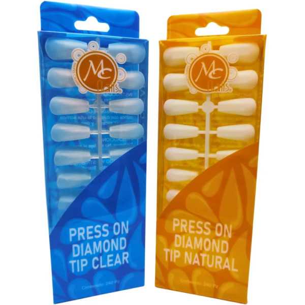 Tips Press On Diamond MC Nails para una Manicura Duradera