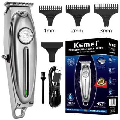 Cortadora de Pelo Profesional Kemei KM-1949 – Alta Durabilidad