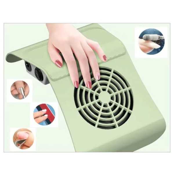 Extractor de Uñas Mini de 80W - Limpieza Eficaz para Manicura