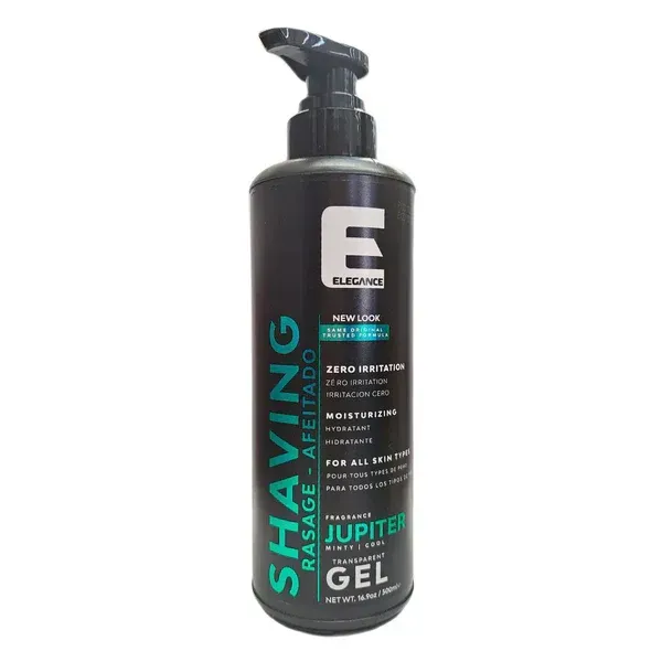 Shaving Gel Jupiter 500ml – Afeitado Suave y Preciso | Elegance